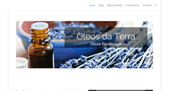 Desktop Screenshot of oleosdaterra.com